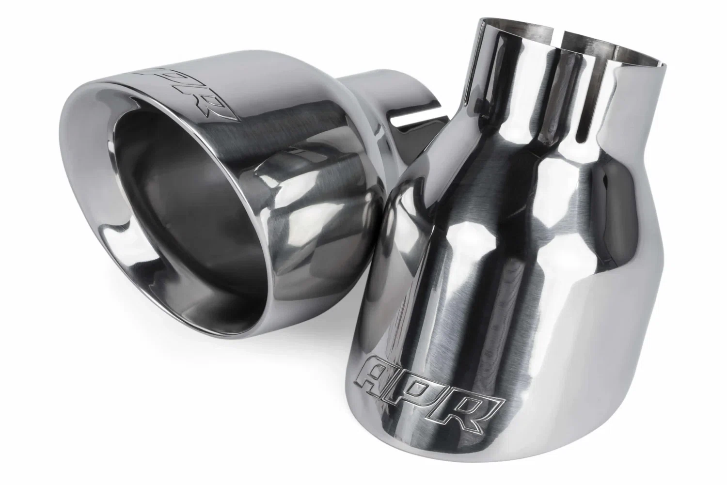 APR Double-Walled 4 Slash-Cut Tips (Polished) - Set of 2 - TPK0001